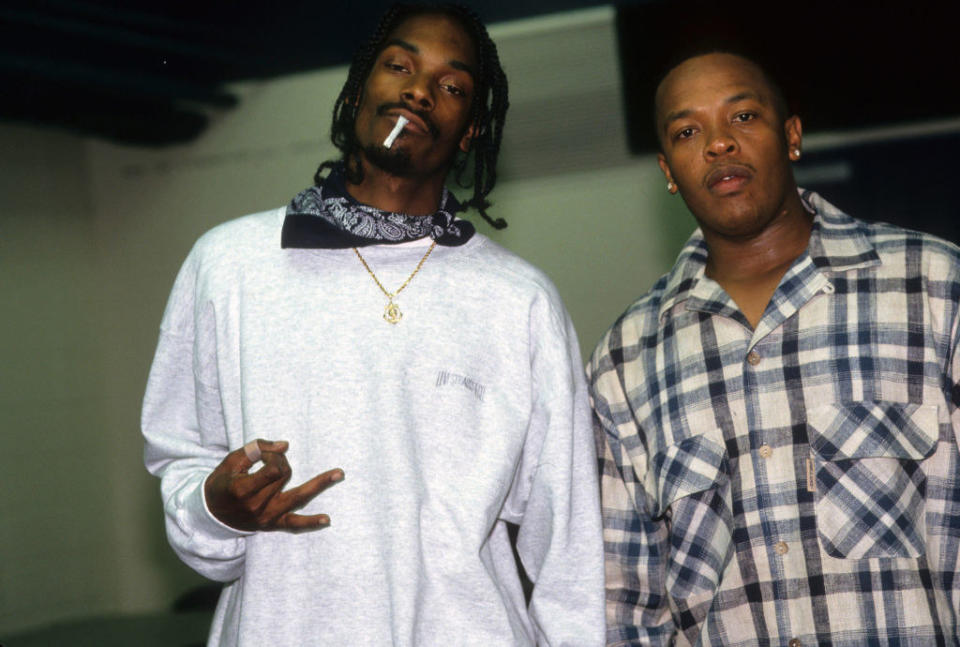 Snoop Dogg and Dr Dre