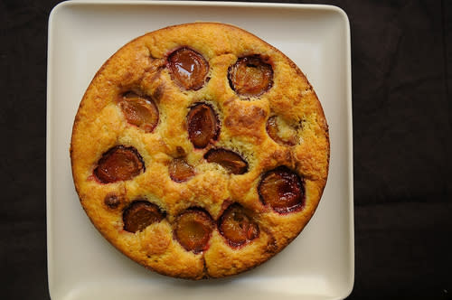 Late Summer Plum Cake