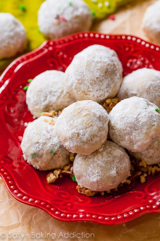 Toasted Pecan Snowballs