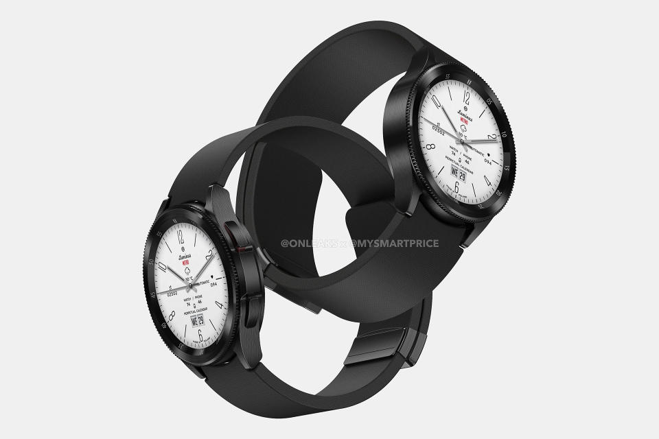 Samsung Galaxy Watch 6 Classic render