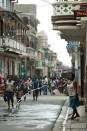 People on the streets of Cap-Haitien, on May 21, 2015