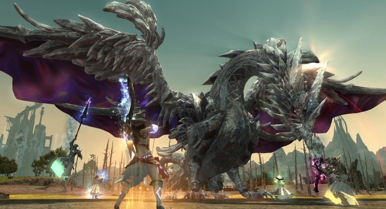  Final Fantasy XIV promotional screenshot. 