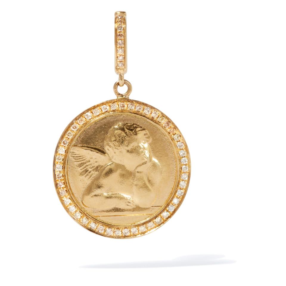 Annoushka 18ct Yellow Gold & Diamond Mythology Cherub Charm (£1,200)