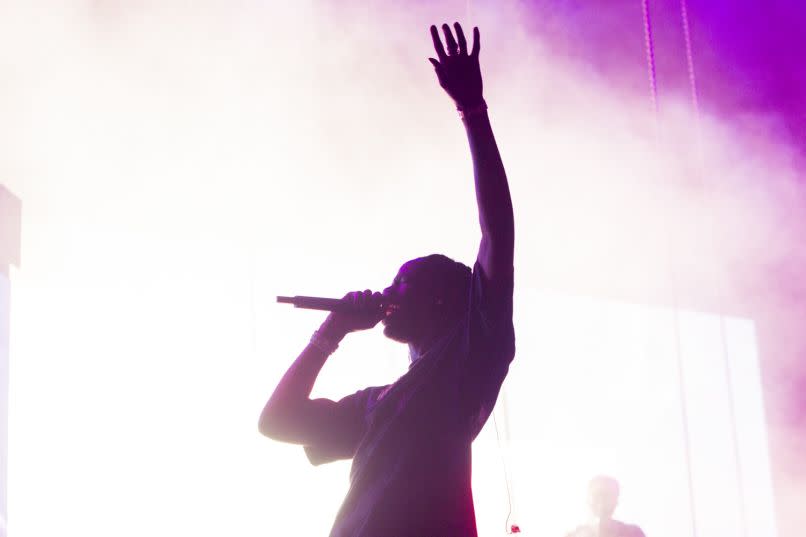 Travis Scott, Lollapalooza 2018, photo by Caroline Daniel