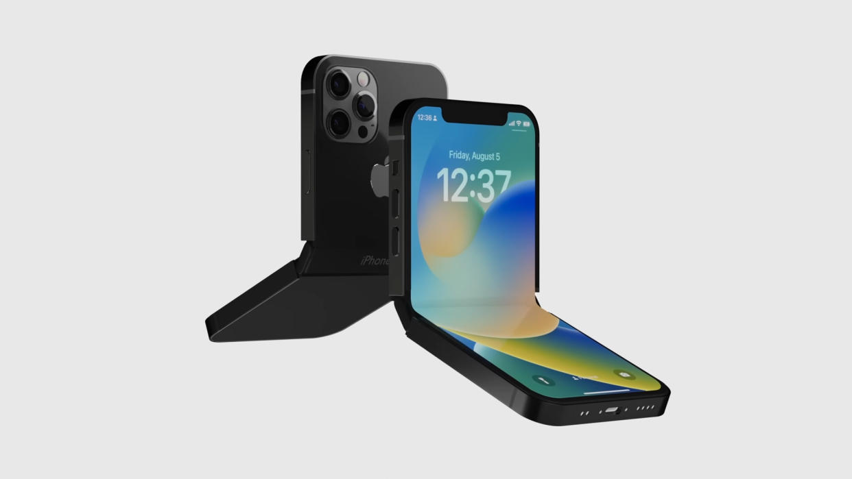  Foldable iPhone. 