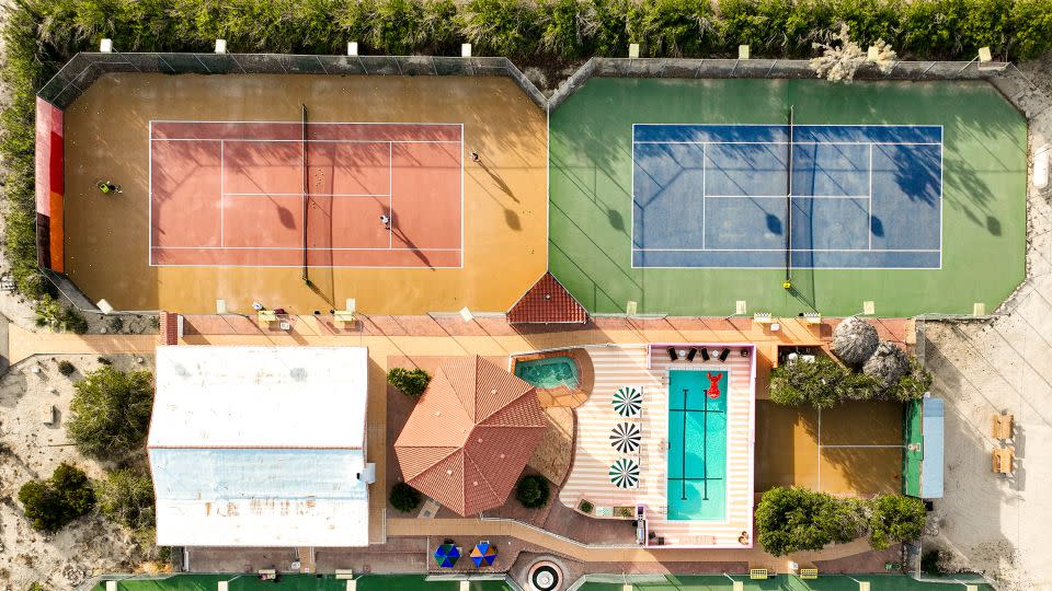 Tennis is surging in popularity, particularly in the United States. The Courts at Borrego Springs in California describe themselves as 'four tennis courts, a clubhouse and a pool in the middle of nowhere." - Nick Pachelli