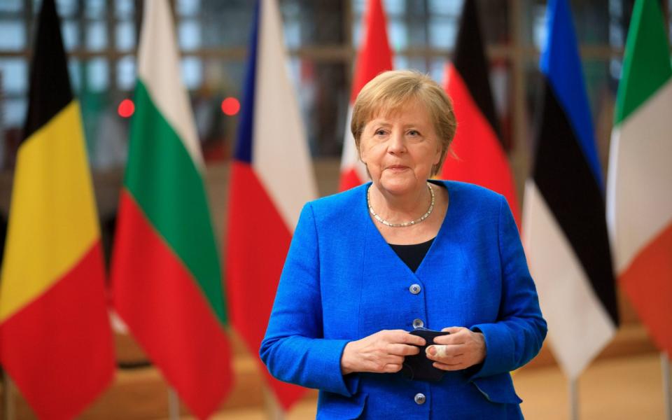 Angela Merkel will press for greater coordination among EU member states in their response to coronavirus. - Getty Images 