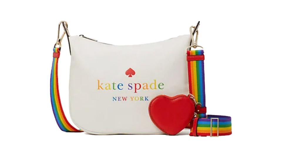 Kate Spade has committed to donating as much as $150,000 from sales of the rainbow collection to LGTBQ  youth support organization The Trevor Project.