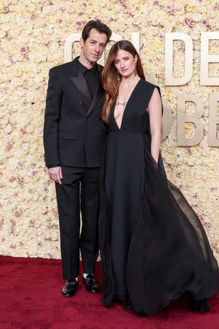 <p>John Salangsang/Golden Globes 2024/Golden Globes 2024 via Getty</p> Mark Ronson and Grace Gummer at the 2024 Golden Globe Awards in Beverly Hills on Jan. 7, 2024