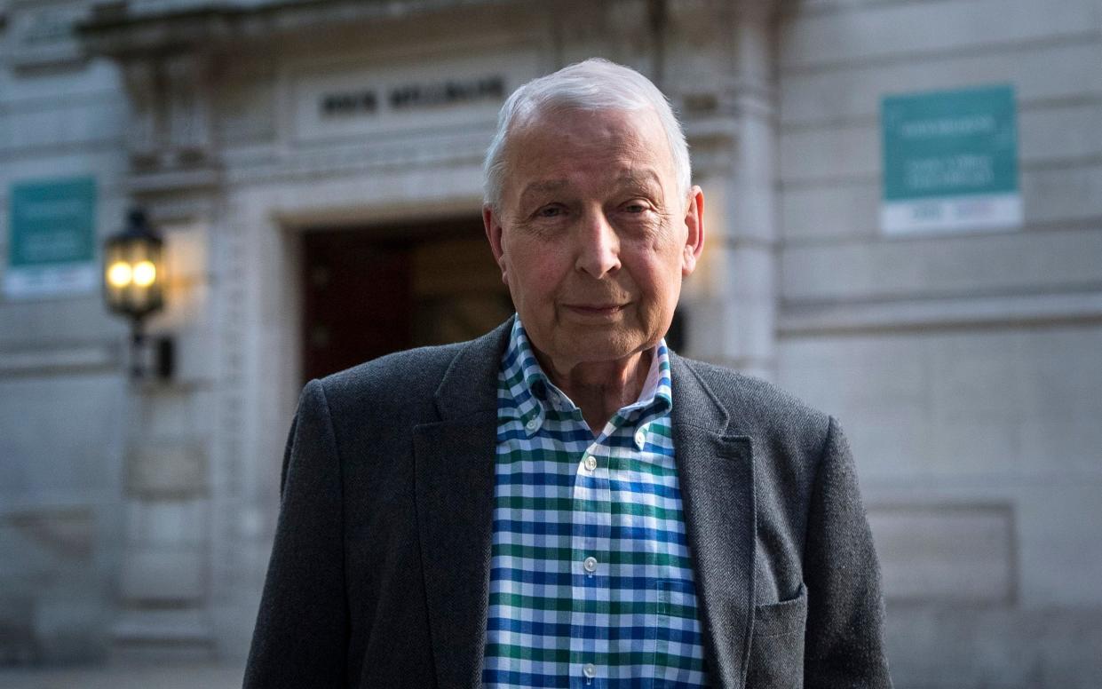 Frank Field, pictured here in 2018 after resigning from the Labour Party, blends memoir with serious political thought in his new book - Victoria Jones/PA Wire