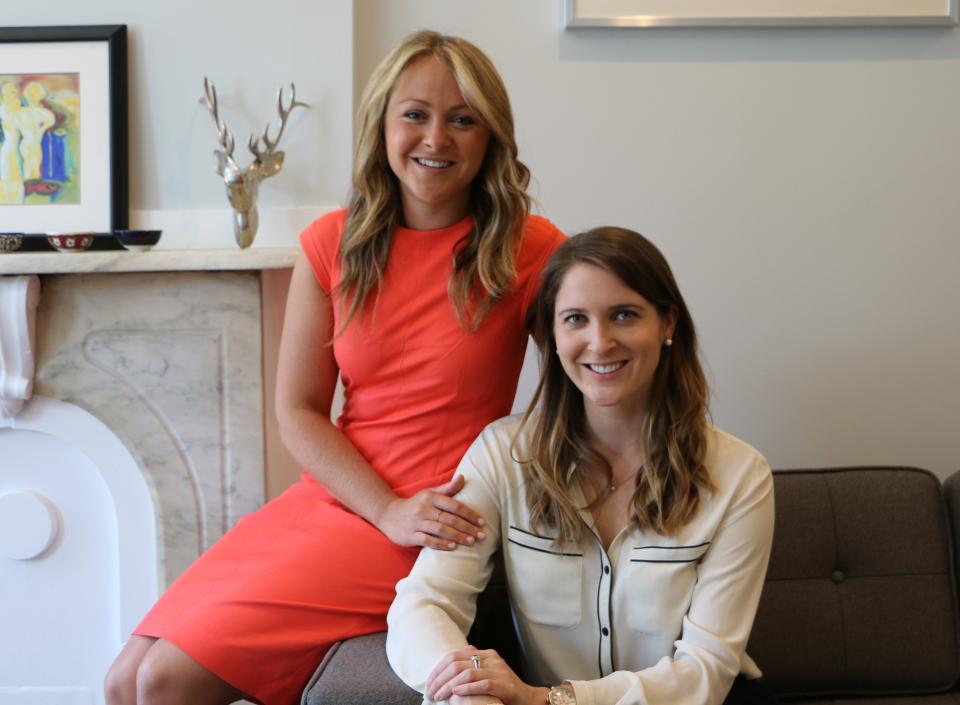 Jane Fisher, left, and Jenna Kerner, founders of Harper Wilde.