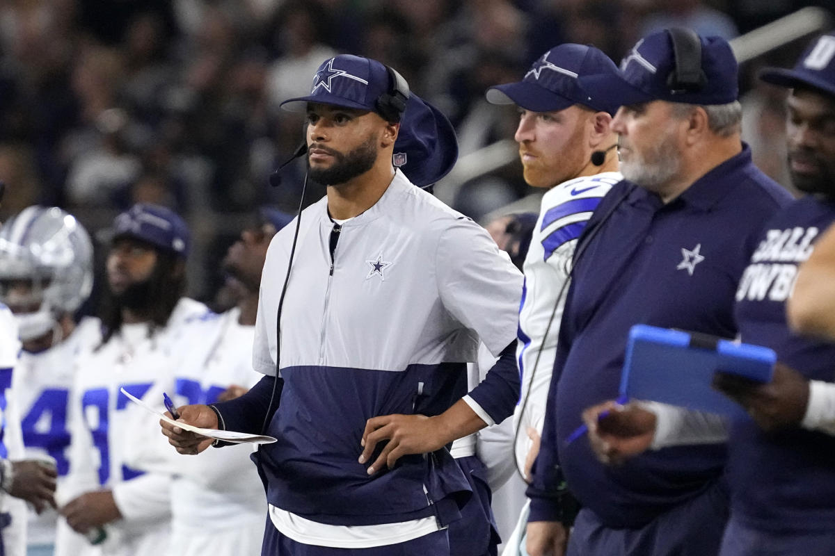 Photos: Will Grier leads the way as Cowboys finish off preseason with 31-16  win over Raiders