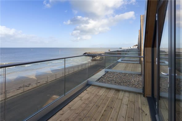 Beach huts in Margate get a luxury makeover