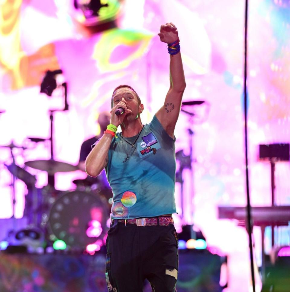 Chris Martin of Coldplay