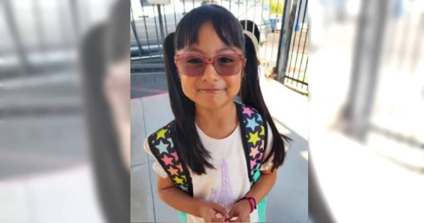 美國亞利桑那州（Arizona）一名7歲女童維多利亞（Victoria Pasten-Morales）感染了致命的A型鏈球菌感染。（圖／GoFundMe）