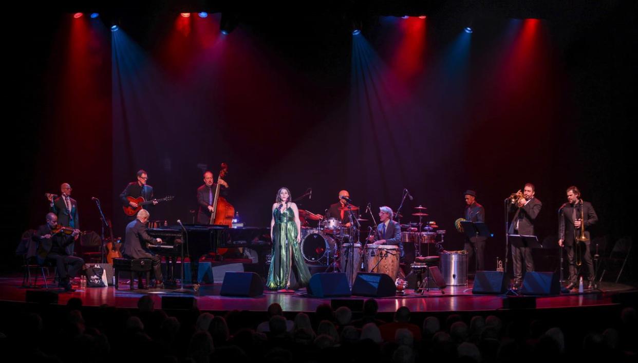 Pink Martini returns with singer China Forbes in tow for a show in Ruby Diamond Concert Hall for FSU's Opening Nights on March 4, 2024.