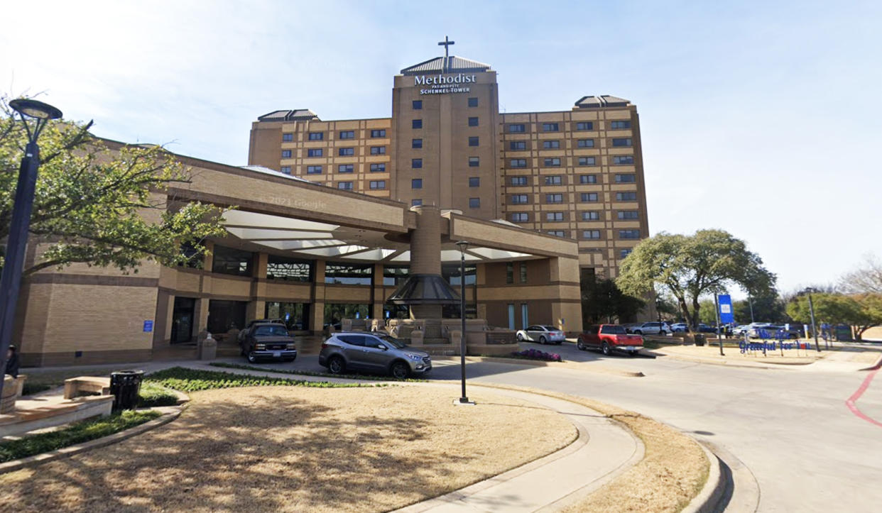 Methodist Dallas Medical Center in Dallas, Texas. (Google Maps)