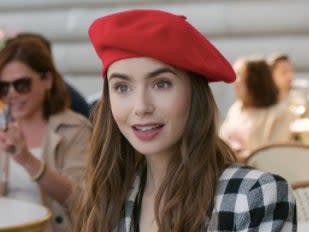 Lily Collins’ ‘Emily in Paris’ was the butt of the joke at the 2021 Golden GlobesNetflix