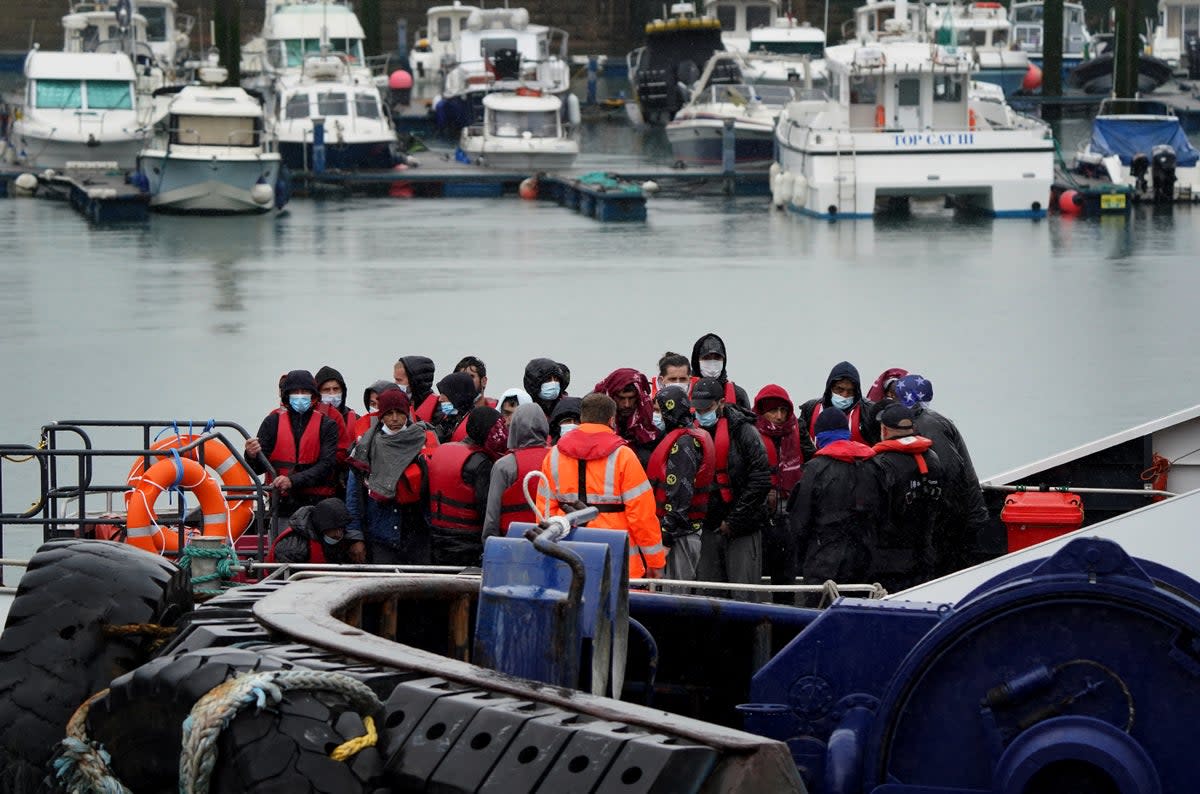 More than 12,300 migrants have crosed the English Channel this year  (PA Wire)