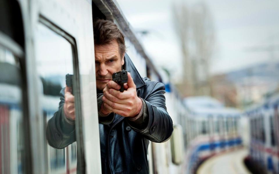 Neeson's action hero career took off in thriller Taken - Film Stills