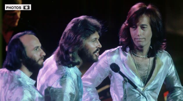 The Bee Gees from left, Maurice, Barry and Robin. Photo: AAP