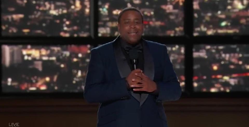 Kenan Thompson poked fun at Leonardo DiCaprio’s reputation for not publicly dating a woman over 25 (NBC)