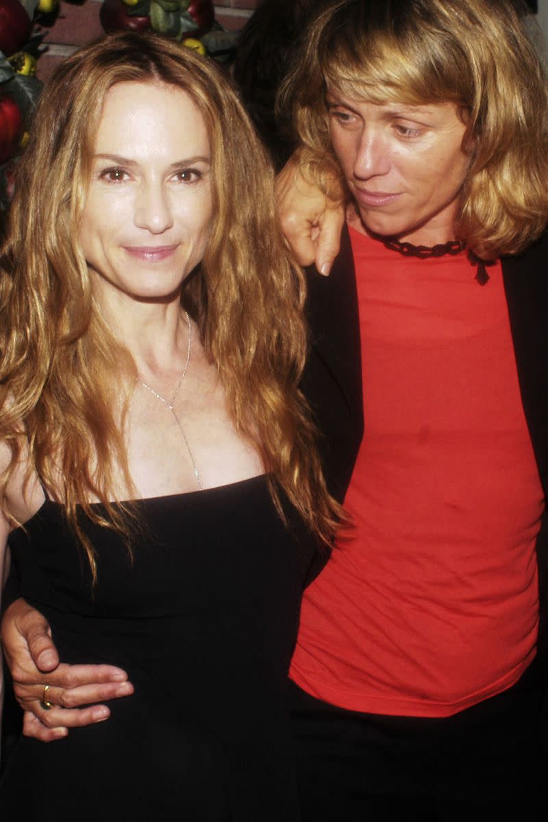 Holly Hunter and Frances McDormand