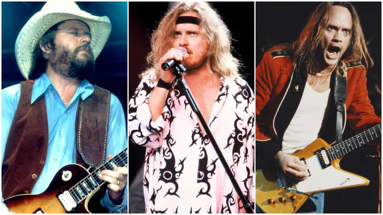  Marshall Tucker, Johnny Van Zant and Rickey Medlocke. 