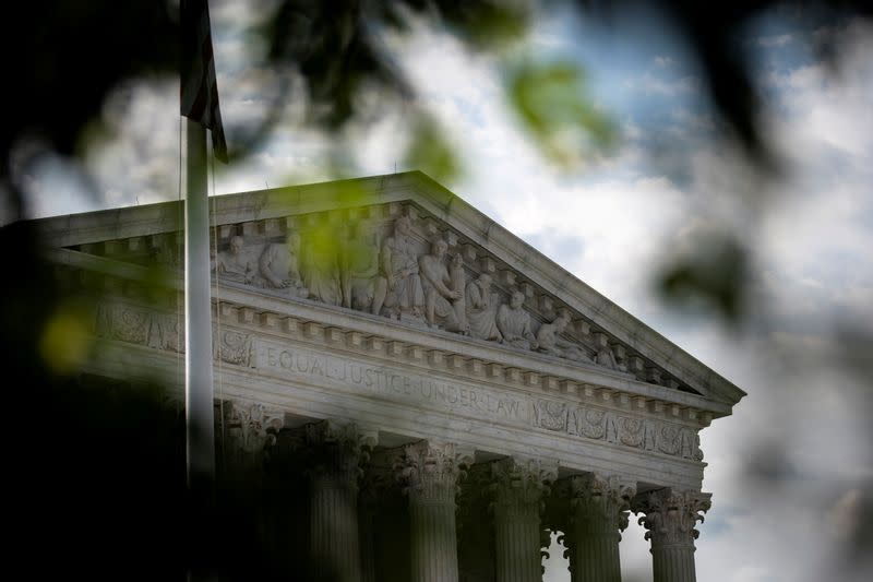 FILE PHOTO: General view of U.S. Supreme Court in Washington