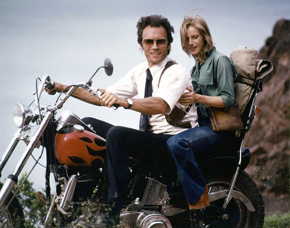 Clint Eastwood and Sondra Locke