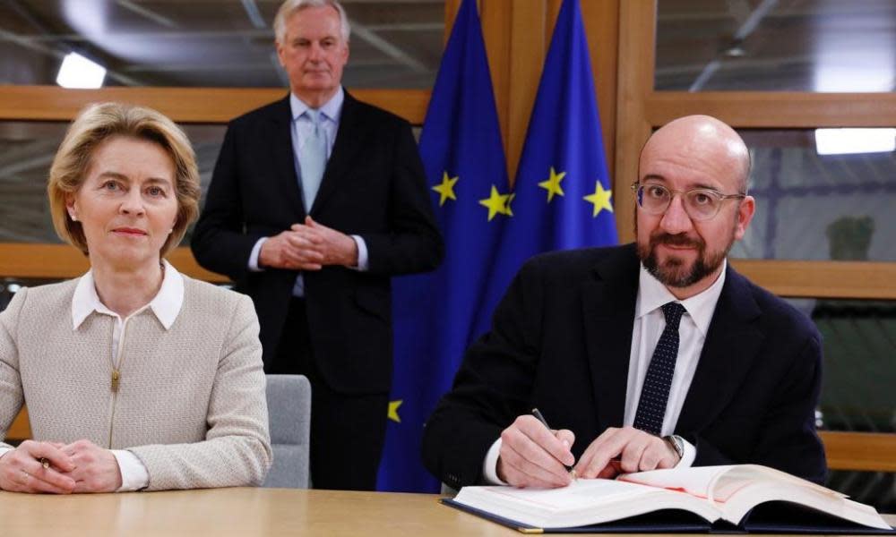 <span>Photograph: European Council/PA</span>