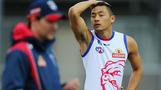 Jong at training. Image: Getty