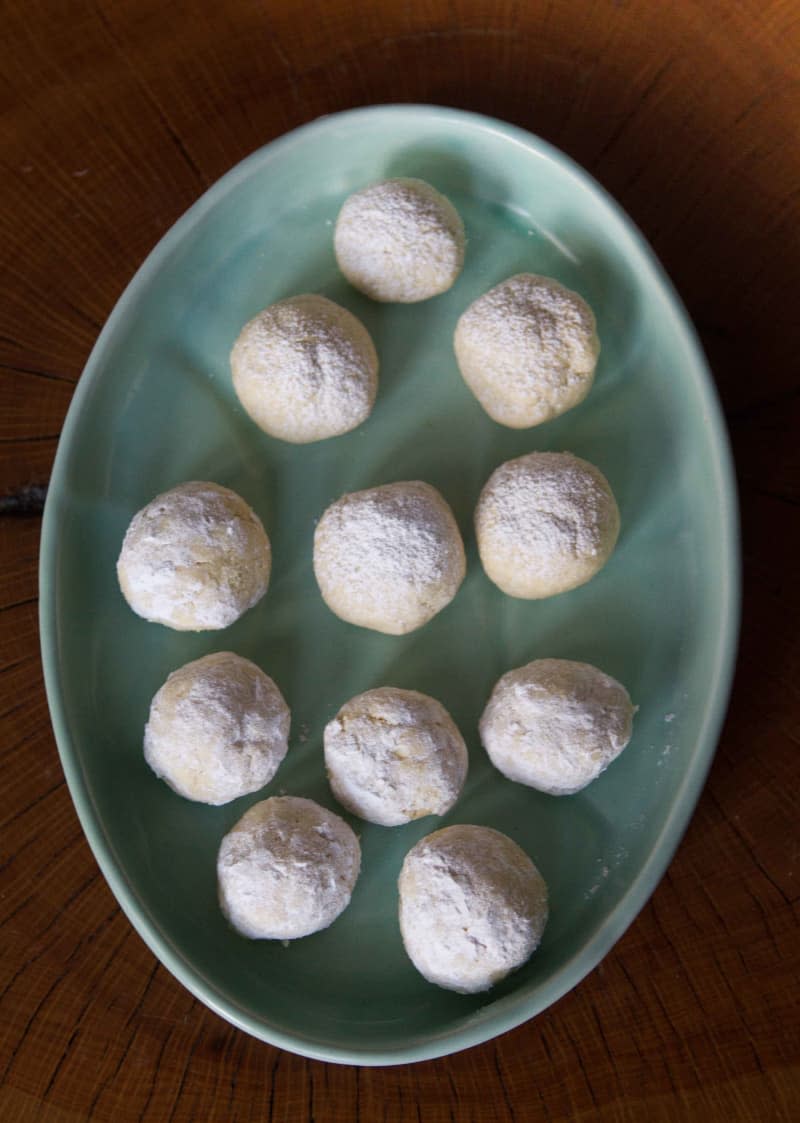 Spiced Mexican Wedding Cookies