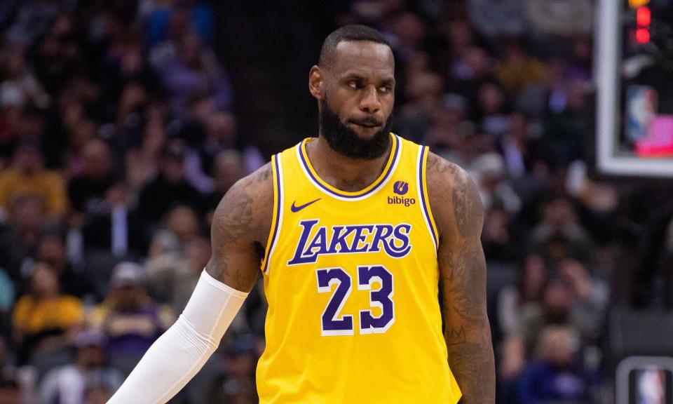 Los Angeles Lakers forward LeBron James recently scored his 40,000th career point, and before the big game wore a Vanson Leathers jacket made in Fall River.