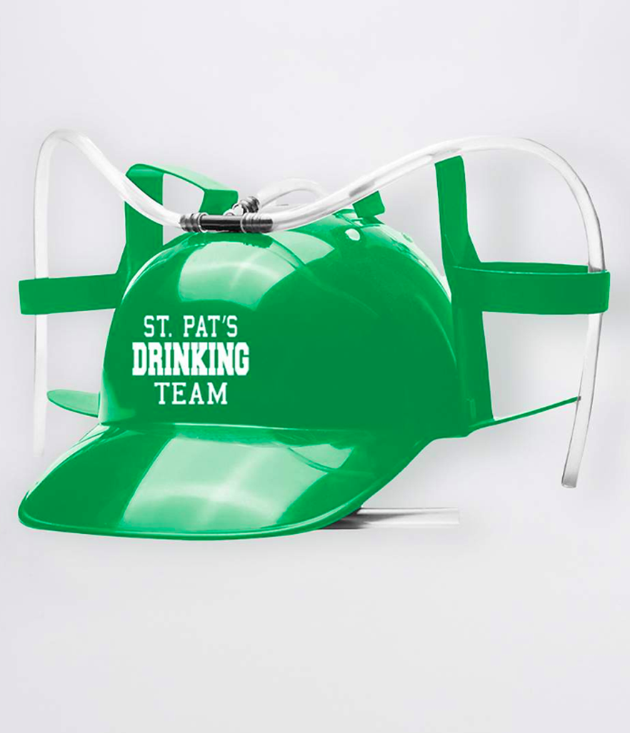 Spencers St. Patrick’s Day Drinking Helmet (Photo: Spencers)