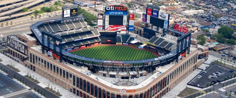 Citi Field, aerial view.