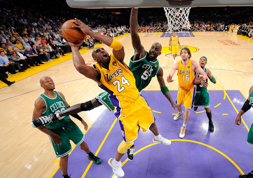 Kobe Bryant vs. Kevin Garnett, 2010 Finals