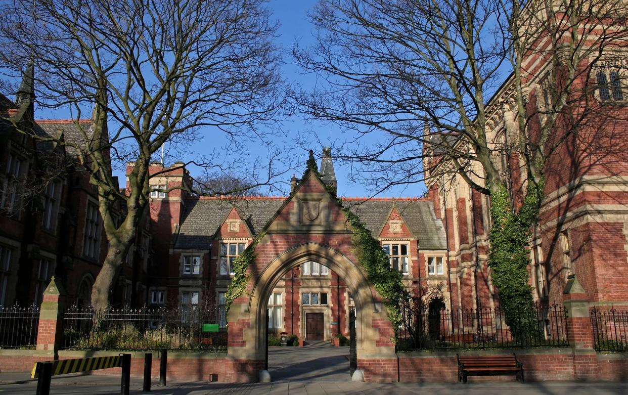 Leeds University campus