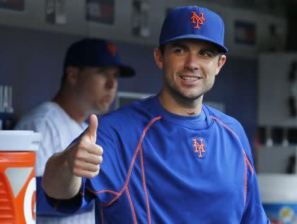 DAVID WRIGHT DAUGHTER OLIVIA NY POST - Cooperstown Cred