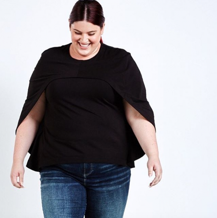 Shay Neary is the first plus-size transgender model to feature in a fashion campaign [Photo: Instagram/shadeyshay]