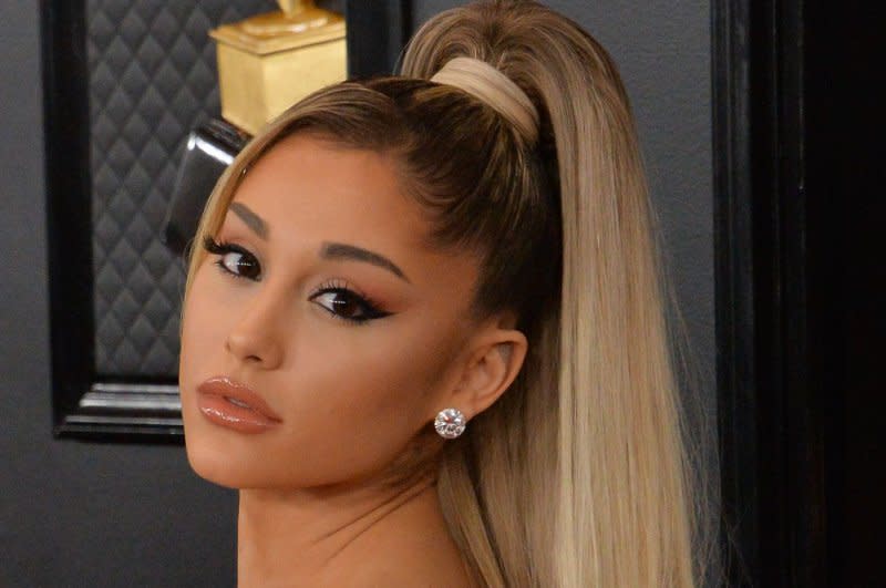 Ariana Grande released the album "Eternal Sunshine" and a music video for "We Can't Be Friends (Wait for Your Love)." File Photo by Jim Ruymen/UPI