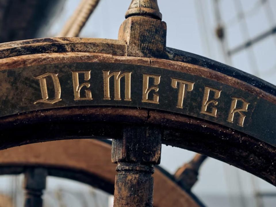 The Demeter ship wheel.