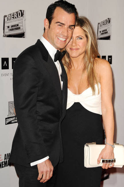 Jennifer Aniston and Justin Theroux