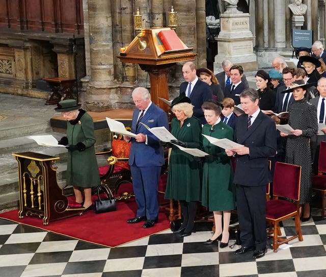 Memorial service for the Duke of Edinburgh