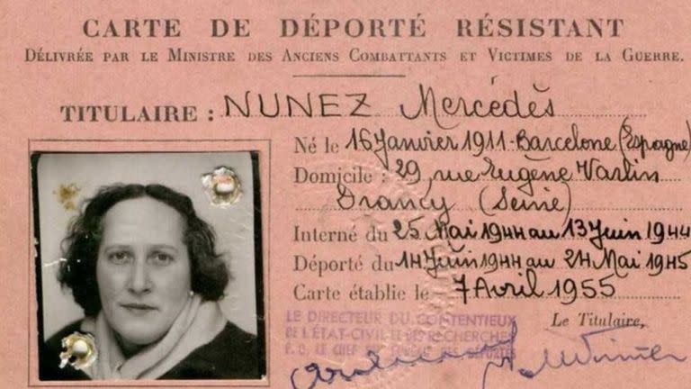 Carta de una de las mujeres deportadas