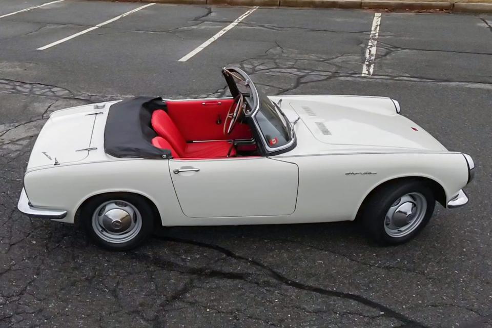 1966 honda s600 roadster side