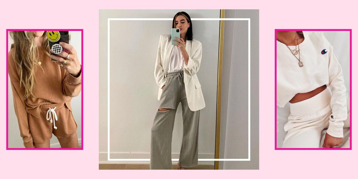 These Adorable Sweatpants Outfits Prove That Jeans Are Officially Cancelled  - Yahoo Sports
