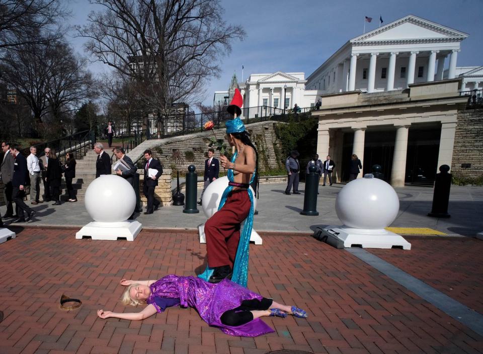 Photo credit: Bob Brown - AP