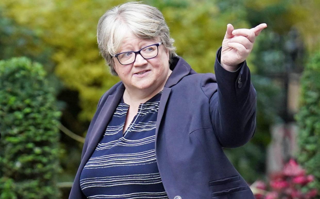 Therese Coffey has previously tweeted her opposition to the use of the Oxford comma - James Manning/PA