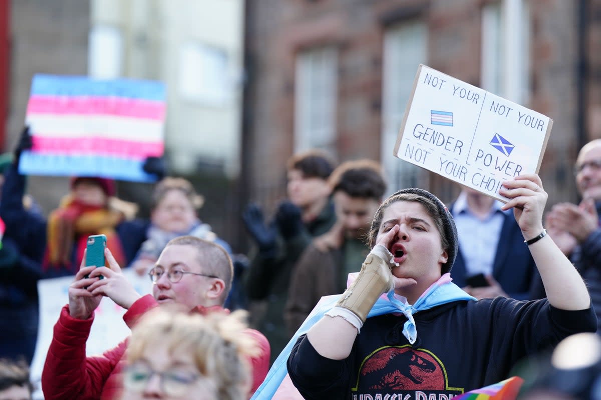 Protests in support of and against the Bill have taken place (Jane Barlow/PA) (PA Wire)